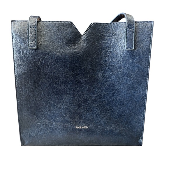 Pixie Mood Alicia Tote Bag In Navy Blue - Picture 2 of 10